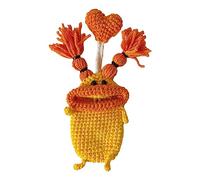 Dibujos animados labios gruesos Monstruo Key bolsa tipo jalar funda de coche de punto monedero soporte para ama de llaves de casa fácil de usar accesorios de moda ligeros, フリーサイズ