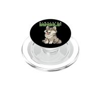 Dibujos Animados Lobo del Himalaya Raza Animal Amante Lindo Lobos PopSockets PopGrip para MagSafe