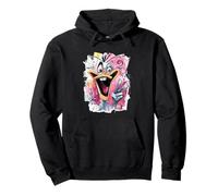 Dibujos Animados Pato Paz Graffiti Pop Personaje Arte gráfico Cara Sudadera con Capucha