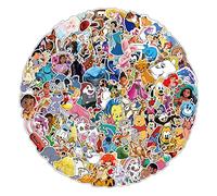 Dibujos Animados Pegatinas 100 pcs, Laptop Vinyl Pegatinas Pack para Auto Equipaje Skateboard Motocicleta Calcomanía para Adolescentes Adultos