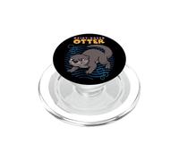 Dibujos Animados Peludo Nutria Raza Amante De Animales Marinos Lindas Nutrias PopSockets PopGrip para MagSafe