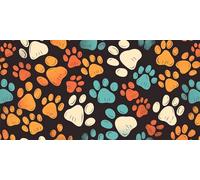 dibujos animados Pintar Por Numeros Adultos NiñOs Kits, Huellas Pintura Por NúMeros Kit Completo De Cuadro Sobre Lienzo Con Pintura Acrilica, Decoracion Hogar Para SalóN, Sin Marco 80x120cm U-496