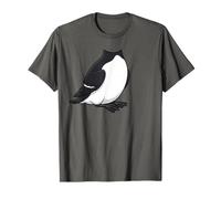 Dibujos Animados Razorbill Traje Cuerpo Aves Marinas Diseño Gráfi Camiseta