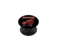 Dibujos Animados Rhode Island Red Chicken Funny Farm Animal Cute Hen PopSockets PopGrip Adhesivo