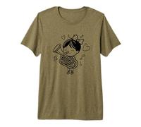 Dibujos Animados Tuba Chica Música clásica Camiseta Premium
