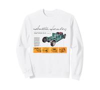 Dibujos técnicos Retro Austin-Healey Sprite MKII Sudadera