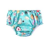 DICACA NATURE-Pañales Bañadores para Bebés y Niños Pequeños 0-4 Años - Reutilizable y Ecológico - Máxima Protección Anti-Fugas - Ideal para Piscina y Playa. (M, Animales)
