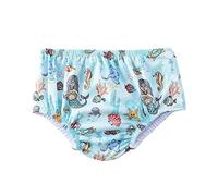 DICACA NATURE-Pañales Bañadores para Bebés y Niños Pequeños 0-4 Años - Reutilizable y Ecológico - Máxima Protección Anti-Fugas - Ideal para Piscina y Playa. (L, Sirenita)