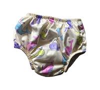DICACA NATURE-Pañales Bañadores para Bebés y Niños Pequeños 0-4 Años - Reutilizable y Ecológico - Máxima Protección Anti-Fugas - Ideal para Piscina y Playa. (M, Ballenas)