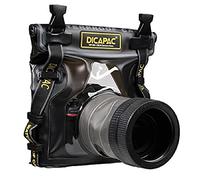 DiCAPac Funda impermeable para cámara DSLR WP-S10 con lente resistente al agua hasta 5 metros bajo el agua