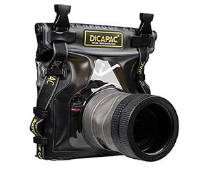 DiCAPac Funda impermeable para cámara DSLR WP-S10 con lente resistente al agua hasta 5 metros bajo el agua