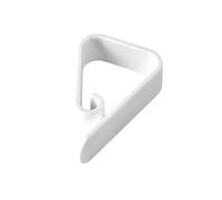 DICAPRODUCT sujeta-Mantel de plástico Blanco.Bolsa de 100 Pinzas, Neutro, Según especificaciones