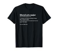 Diccionario Artes Liberales Definición Mayor Estudiante Universitario Camiseta