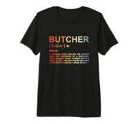 Diccionario Carnicero Persona de Carne Carnívoro Camiseta Premium