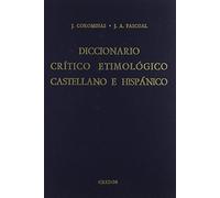 Diccionario crítico etimológico castellano e hispánico 1 (A-CA): 041