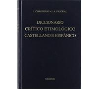 Diccionario crítico etimológico castellano e hispánico 5 (ri-x): 045 (Diccionarios)
