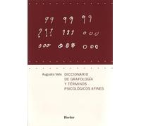 Diccionario De Grafologia Y Terminos Psicologicos Afines