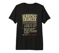 Diccionario de Ingenieros aeronáuticos Camiseta Premium