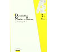DICCIONARIO DE NOMBRES DE PERSONAS (SIN COLECCION)