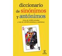 Diccionario de sinónimos y antónimos (DICCIONARIOS LEXICOS)