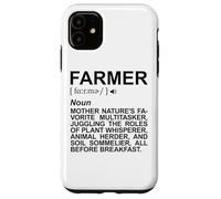 Diccionario del Agricultor Agricultor Carcasa para iPhone 11