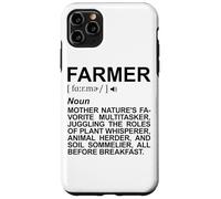 Diccionario del Agricultor Agricultor Carcasa para iPhone 11 Pro MAX