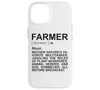 Diccionario del Agricultor Agricultor Carcasa para iPhone 14