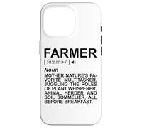 Diccionario del Agricultor Agricultor Carcasa para iPhone 16 Pro