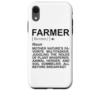 Diccionario del Agricultor Agricultor Carcasa para iPhone XR