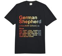 Diccionario del Pastor alemán Raza de Perro Comfort Colors Adult Heavyweight T-Shirt