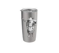 Diccionario Demonio Ganga-Gramma Corte Infernal Vaso térmico de acero inoxidable de doble pared