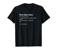 Diccionario Divertido Primera Vez Mamá Camiseta