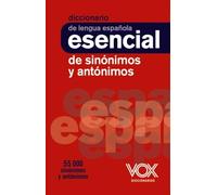 Diccionario De Lengua Española Esencial De Sinonimos Y Antonimos