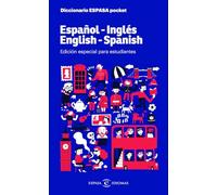 Diccionario ESPASA pocket. Español - Inglés. English - Spanish: Edición especial para estudiantes (Espasa Idiomas)