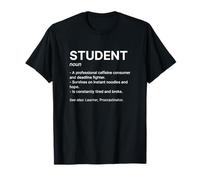 Diccionario Estudiante Definición Humor Académico Camiseta