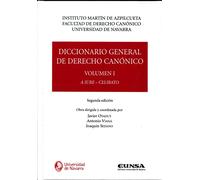 DICCIONARIO GENERAL DE DERECHO CANONICO (OBRA COMPLETA) (SIN COLECCION)