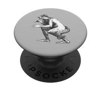 Diccionario humanoide Leopardo de Flauro Infernal PopSockets PopGrip Adhesivo