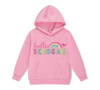 Diccionario Medico Sudadera con Capucha y cordón para niñas, para la Temporada Escolar, con Estampado de Dibujos Animados, Manga Larga, con Bolsillo, Ropa de Abrigo Informal y Sudadera (10-11 Years)