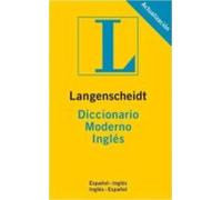 Diccionario moderno ingles/español: Diccionario Moderno Ingles Eng/Spa Spa/Eng