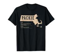Diccionario Packie Massachusetts Argot Boston Humor Local Camiseta