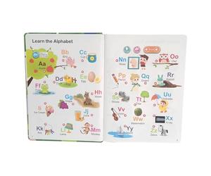 Diccionario parlante para , libro de idiomas | Juguetes de aprendizaje 'inglés con sonidos para niños en edad preescolar Desarrollo del lenguaje en la infancia