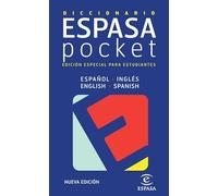 Diccionario pocket inglés- español / español - inglés: 1 (Espasa Idiomas)