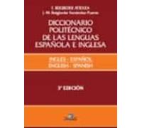 Diccionario Politecnico Lengua Española E Ingles (t. 1) (3ª Ed.)