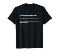 Diccionario Universidad Majors Animación Divertido Estudiante Camiseta