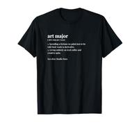 Diccionario Universidad Majors Arte Divertido Definición Principal Camiseta