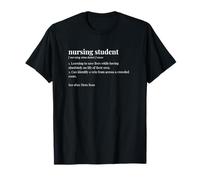 Diccionario Universidad Majors Clínicas Divertidas para Estudiantes de enfermería Camiseta