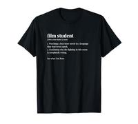 Diccionario Universidad Mayores Cine Estudiantes Cinematografía Mayor Camiseta