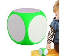 Dice Blank Escribir en - Dice de Espuma Borrado de 10 cm | Historia para Los | de Actividad, Juguetes de Juego para, Herramientas de Aprendizaje en el Aula, Artesanía de Bricolaje, Accesorio