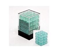Dice Block with 36 d6 Frosted Teal w/white (Importación USA)