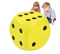 Dice de gran tamaño - de puntos blandos gigantes | Jumbo de 15 cm jugando , bloques de espuma de gran tamaño, dados de aprendizaje matemático, decoración de poliuretano del